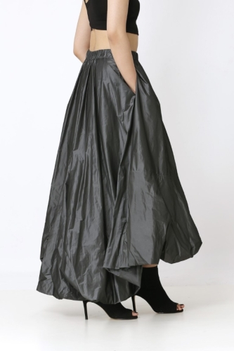 Balloon Skirt - Anthracite - 3