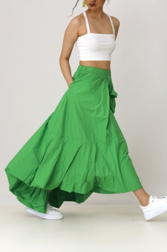 Balloon Skirt - Green 