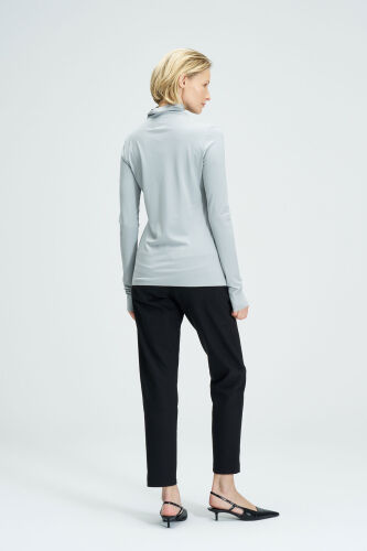 Basic Blouse - Gray - 6