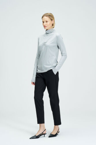 Basic Blouse - Gray - 3