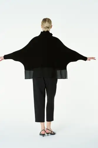 Bellatrik Hırka - Siyah - 4