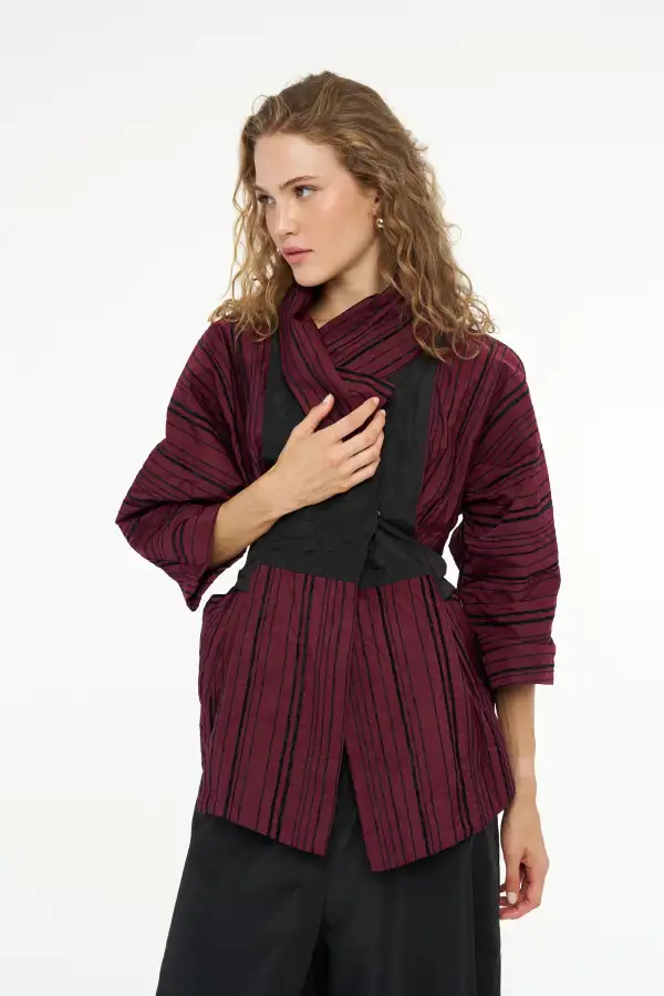 Bootes Ceket - Bordo - 4