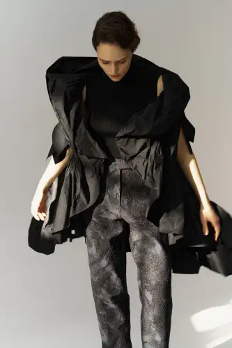 Carina Ceket - Siyah - 1