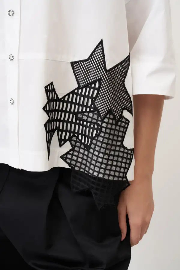 Chalki Gömlek - Beyaz - 3