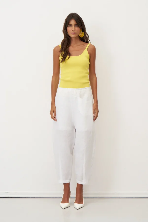 Chios Pantolon - Beyaz - 1