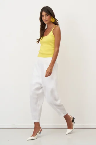 Chios Pantolon - Beyaz - 3