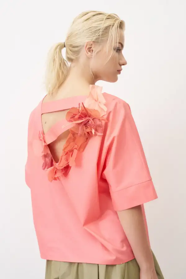 Chrissi Bluz - Pembe - 1