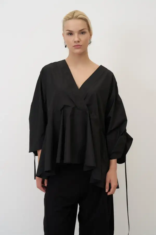 Corfu Bluz - Siyah - 1