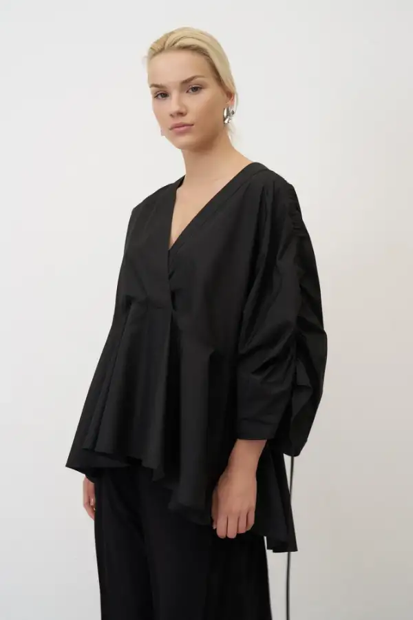 Corfu Bluz - Siyah - 4