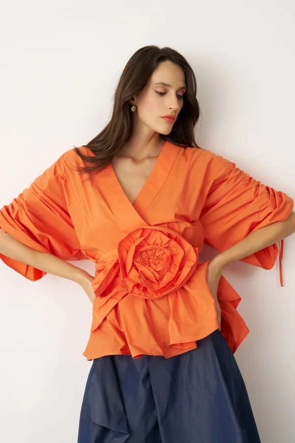 Corfu Bluz - Turuncu - 4