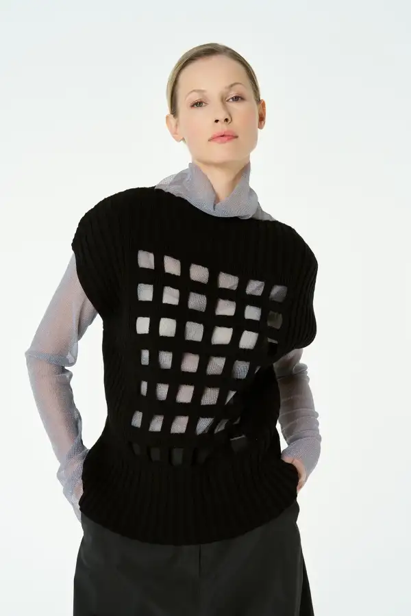 Crater Bluz - Siyah - 1