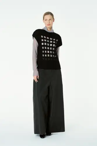 Crater Bluz - Siyah - 4