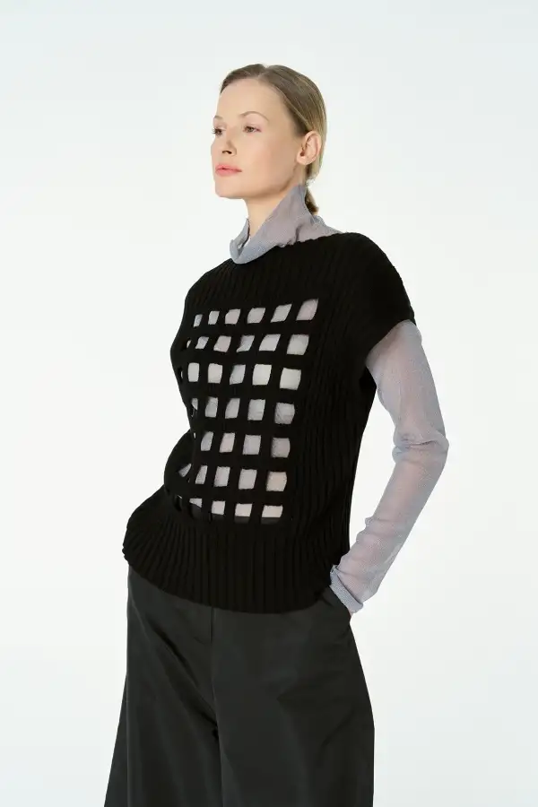 Crater Bluz - Siyah - 5