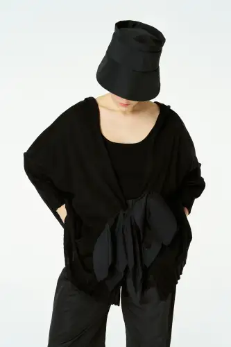 Crux Hırka - Siyah - 4