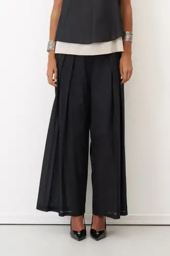 Daskalio Uzun Pantolon - Siyah - 5