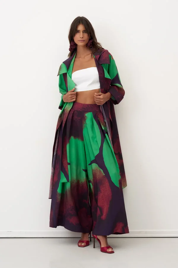 Desenli Baskılı Uzun Kollu Santorini Kap - 4