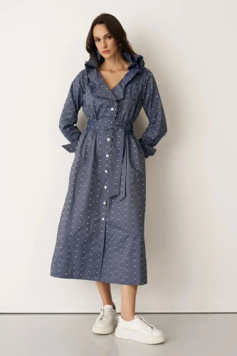 ELBİSE NAVY FOURNOI DRESS - 1