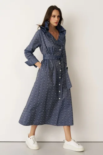 ELBİSE NAVY FOURNOI DRESS - 4