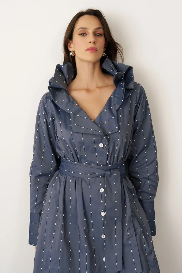 ELBİSE NAVY FOURNOI DRESS - 5