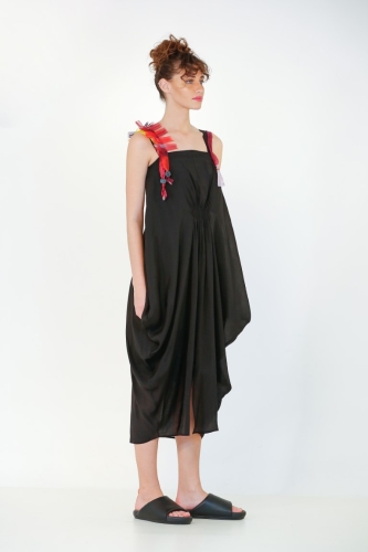Embellished Shoulder Dress - 2