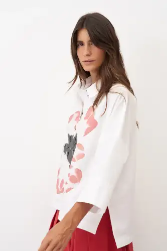 Gavdos Gömlek - Beyaz - 6