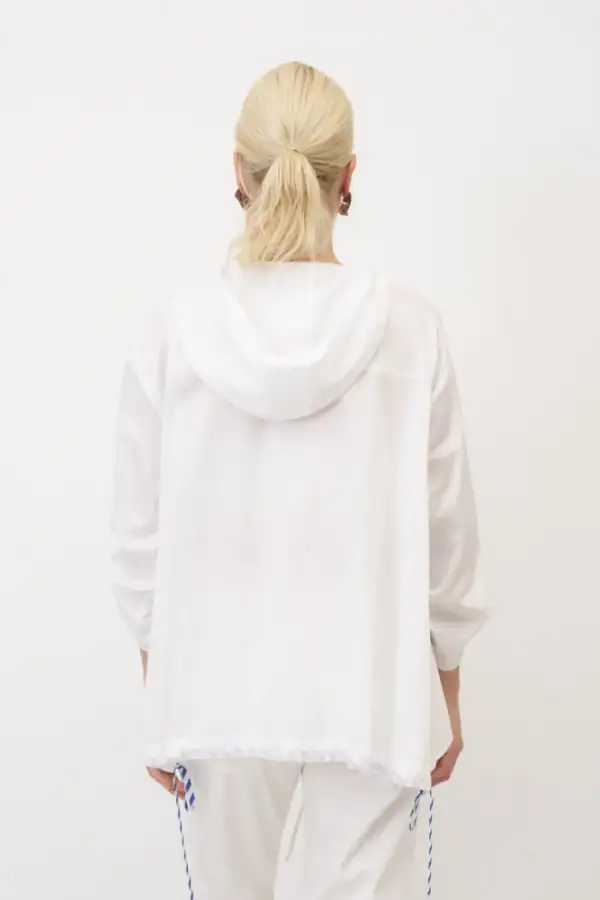 Gioura Gömlek - Beyaz - 4