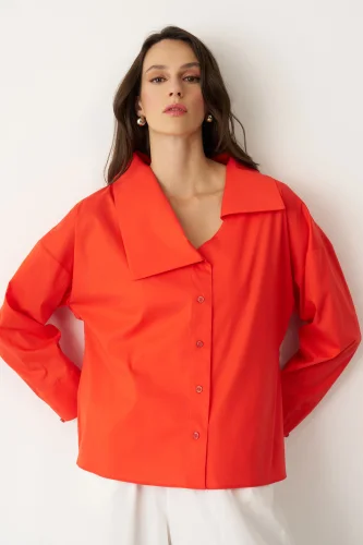 Glaronisi Gömlek - Kırmızı - 1