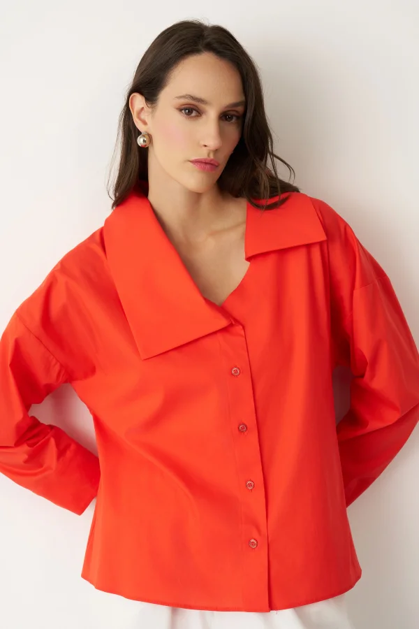 Glaronisi Gömlek - Kırmızı - 3