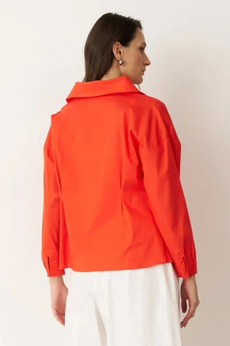 Glaronisi Gömlek - Kırmızı - 5