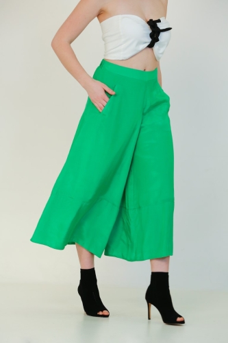 Glossy Pants - Green - 2