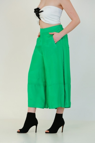 Glossy Pants - Green - 3