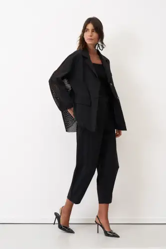 Gyaros Ceket - Siyah - 5