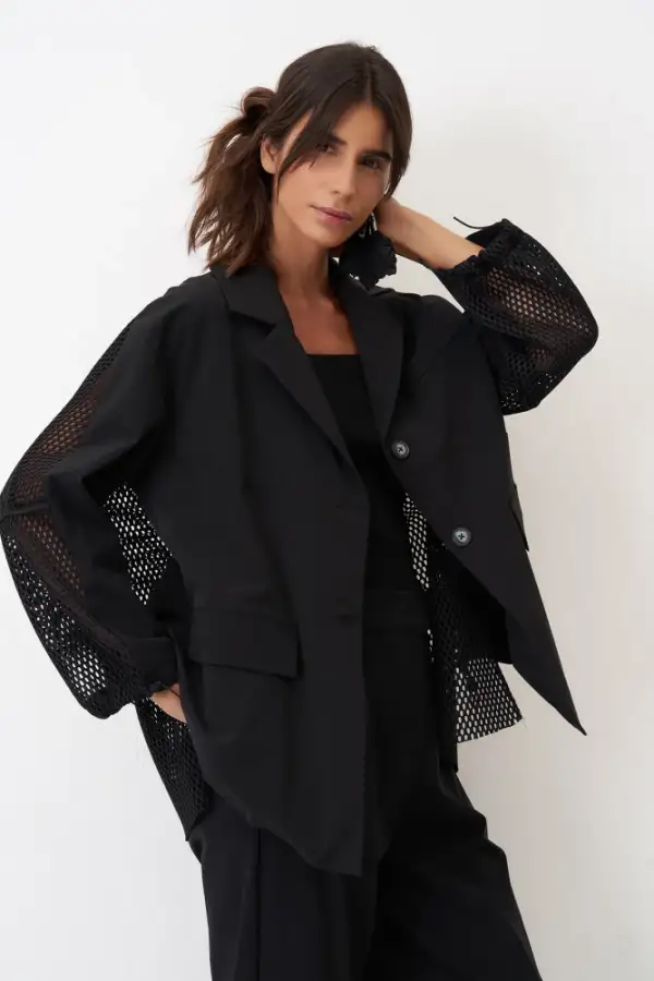 Gyaros Ceket - Siyah - 6