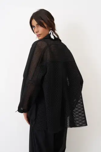 Gyaros Ceket - Siyah - 7