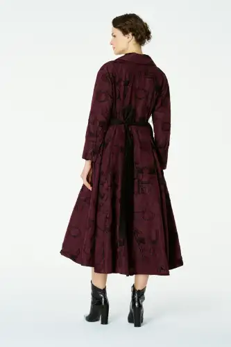 Helios Elbise - Bordo - 5