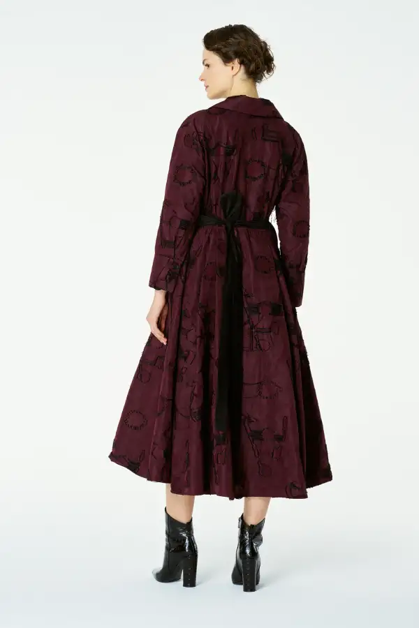 Helios Elbise - Bordo - 5