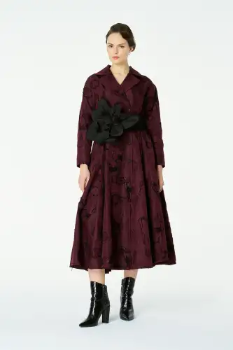 Helios Elbise - Bordo - 1