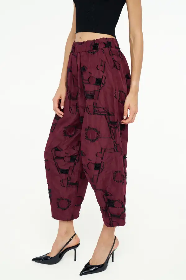 Helios Pantolon - Bordo - 2