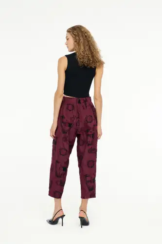 Helios Pantolon - Bordo - 5