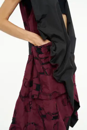 Helios Yelek - Bordo - 5