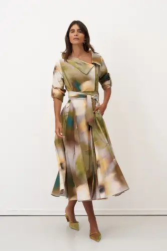 Ikaria Elbise - Desenli - 3