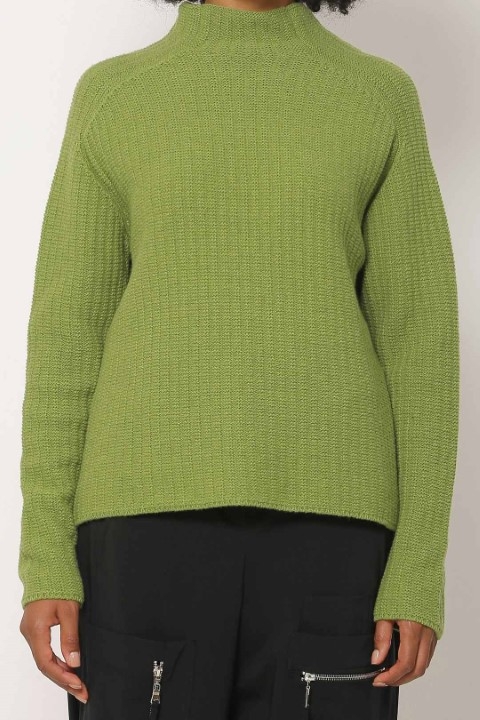Italian Knitted Sweater - Green - 6
