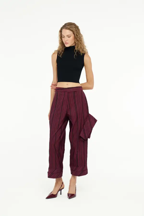 Janus Pantolon - Bordo - 1