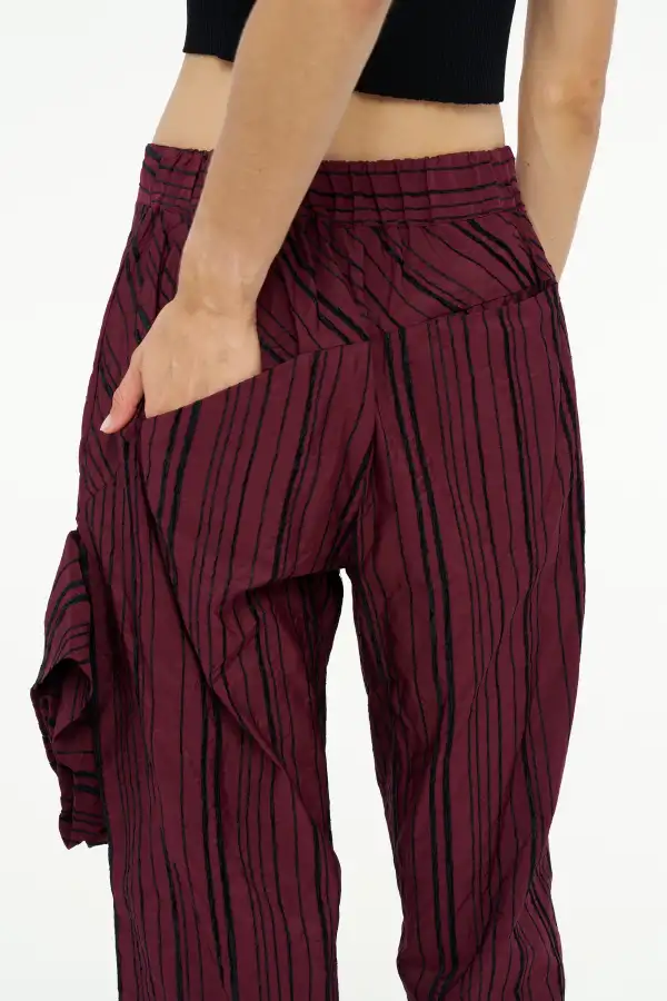 Janus Pantolon - Bordo - 4