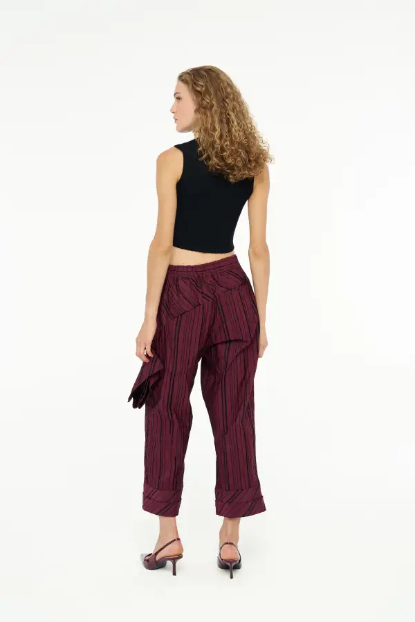 Janus Pantolon - Bordo - 5