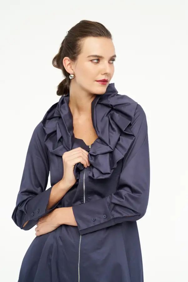 Juno Elbise - Lacivert - 4