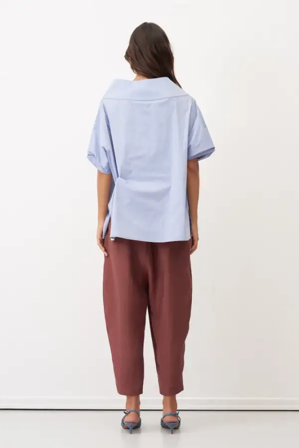 Kalamaki Bluz - Mavi - 4