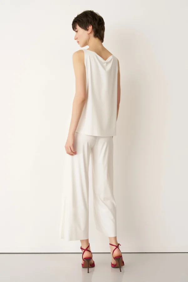 Kalamos Pantolon - Beyaz - 3