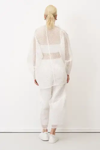 Kalavria Ceket - Beyaz - 6