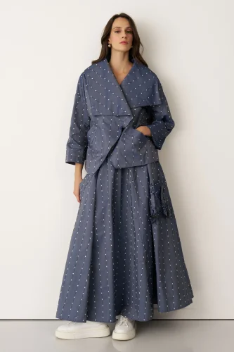 Kalydon Ceket - Lacivert - 1